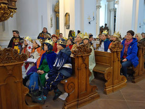 Diözesale Aussendung der Sternsinger im Hohen Dom zu Fulda (Foto: Elisabetha Rößler)